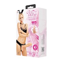 Dildo Realista Vibrador con Arnés 19.4 cm x Ø 4.2cm BDSM Strap On